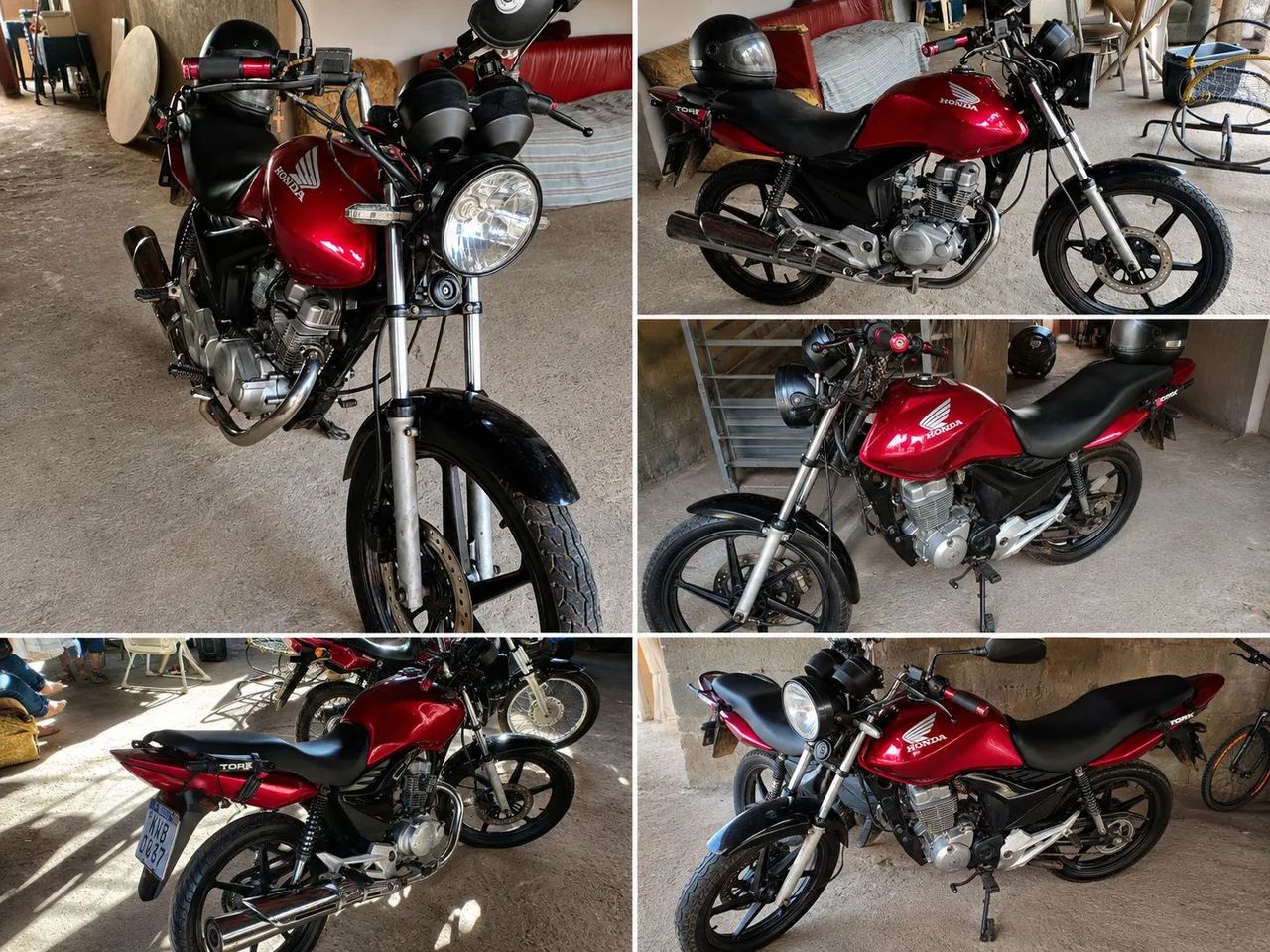 Fan 125 és partida e freio a disco  - Foto 4