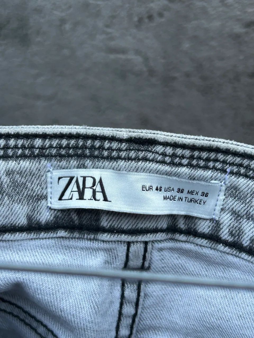 Calça jeans Zara branca skinny  - Foto 2