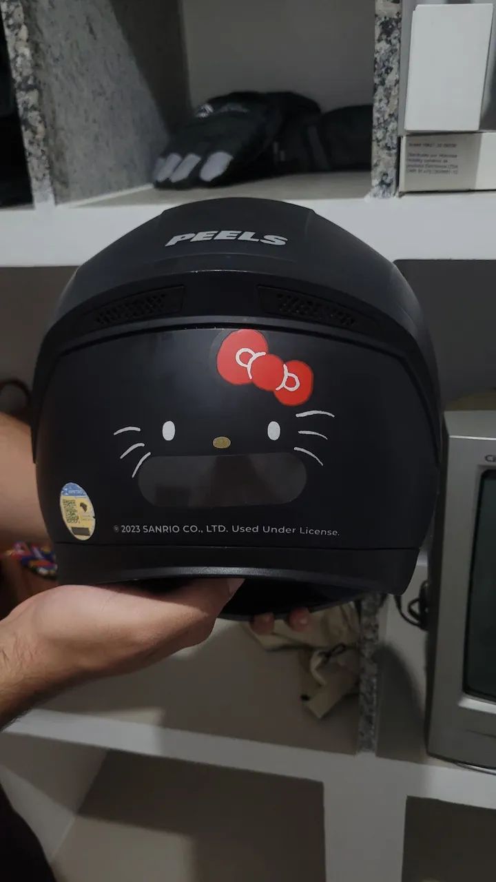 Capacete Hello Kitty  - Foto 2