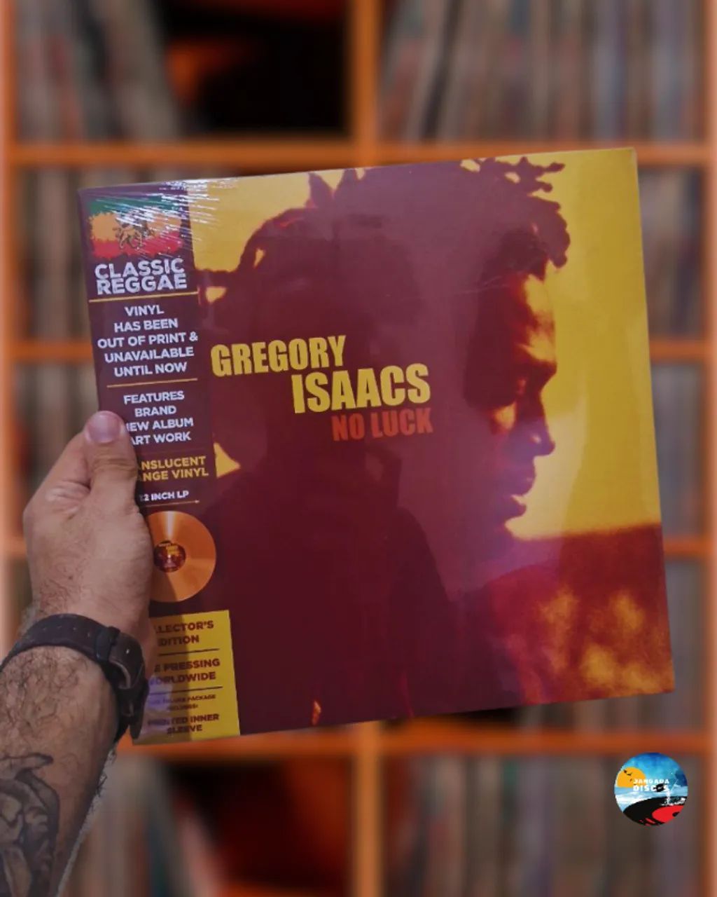 Vinil LP  Gregory Isaacs - No Luck Roots reggae