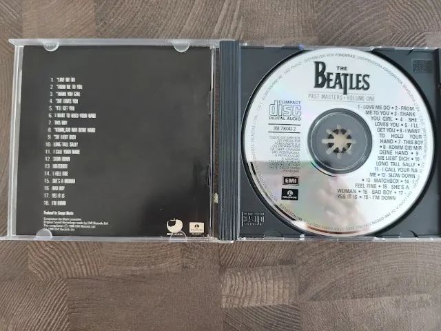 Cd The Beatles Past Masters Volume One - 1988 - Foto 3
