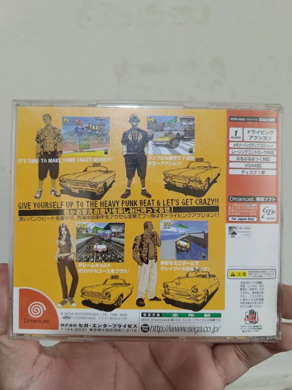 Crazy taxy Dreamcast original - Foto 2