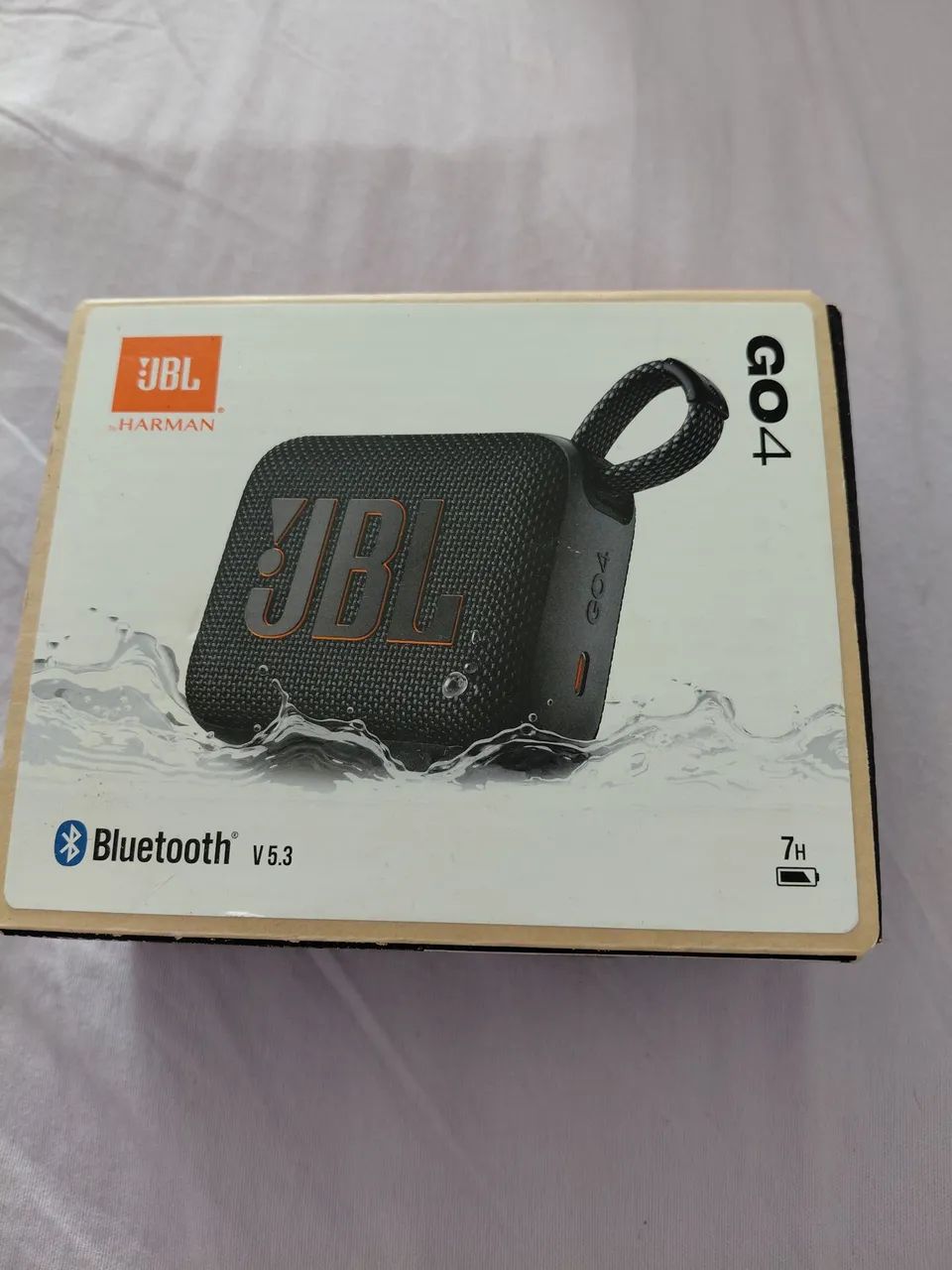 JBL GO4 NOVA na embalagem 