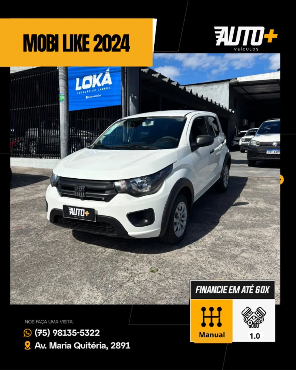 Fiat Mobi MOBI LIKE 1.0 Fire Flex 5p. 2024