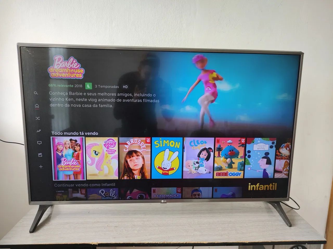 Smart TV LG 43 Polegadas, Vários Aplicativos  - Foto 2