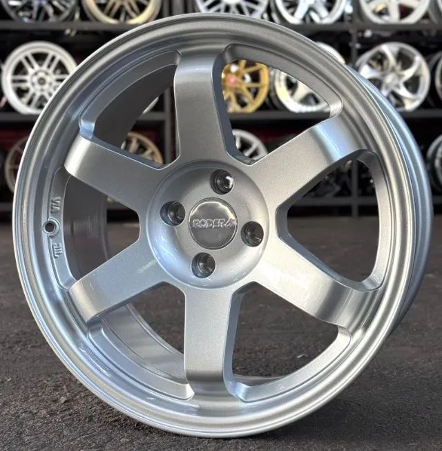 Rodas aro 17 Furação 4x100 Tala 8 RODERA TE37 - Peças para carros
