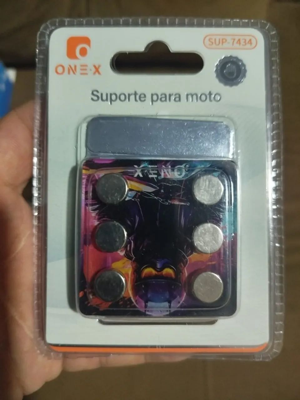 Suporte de celular com imã para moto super resistente - Foto 4