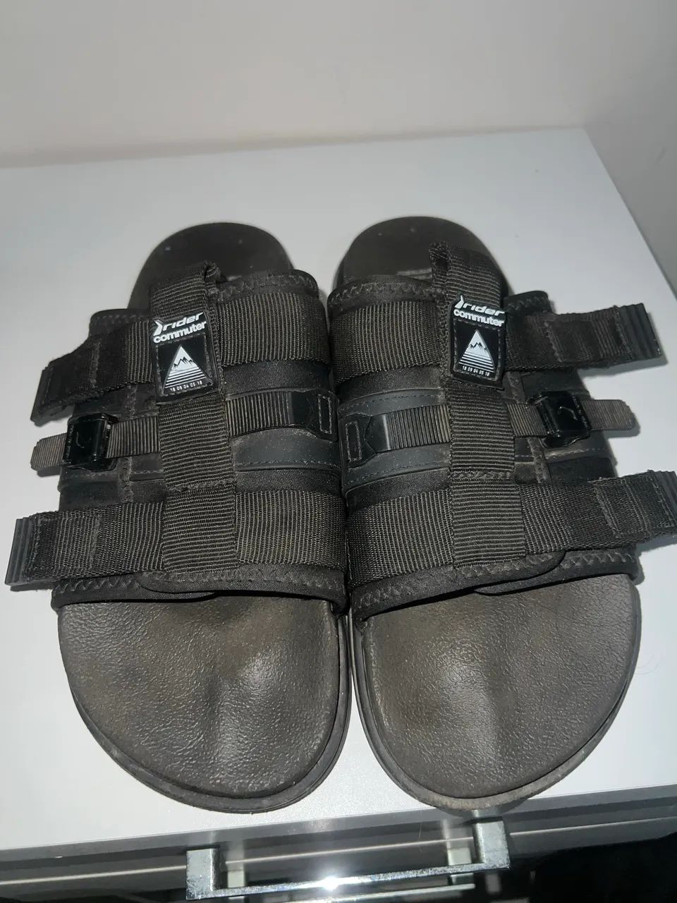 Chinelo RIDER COMMUTER preto  - Foto 3