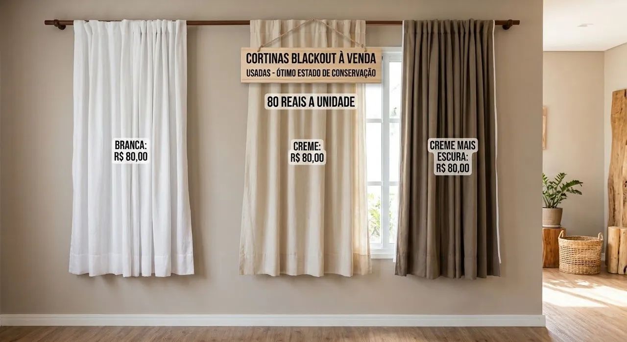 Cortinas com blackout 
