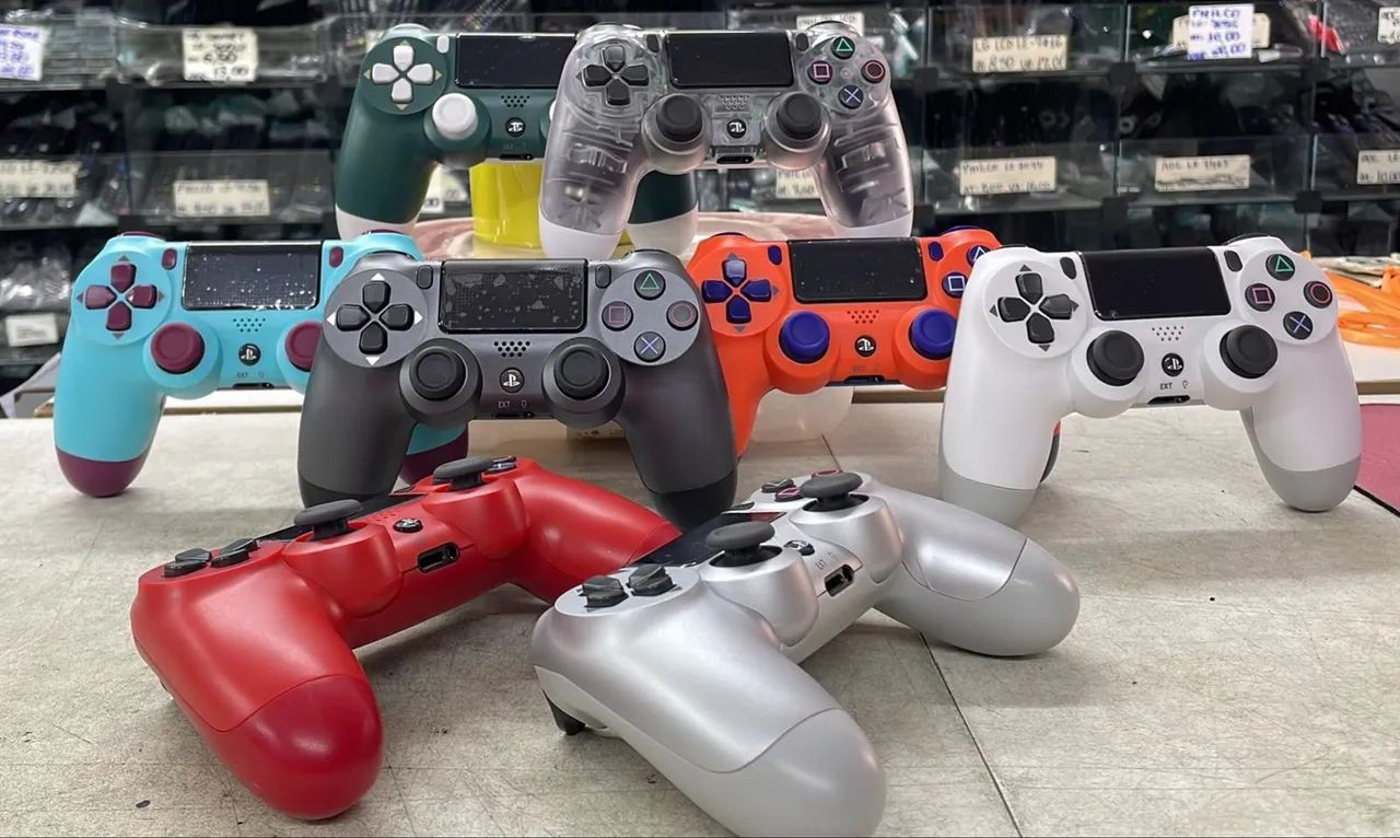 Controle game ps4 sem fio  - Foto 3