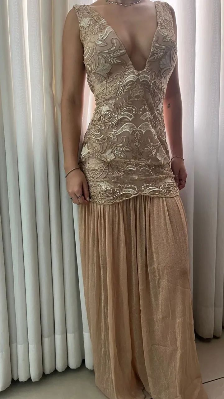 Vestido Longo Nude  - Foto 2
