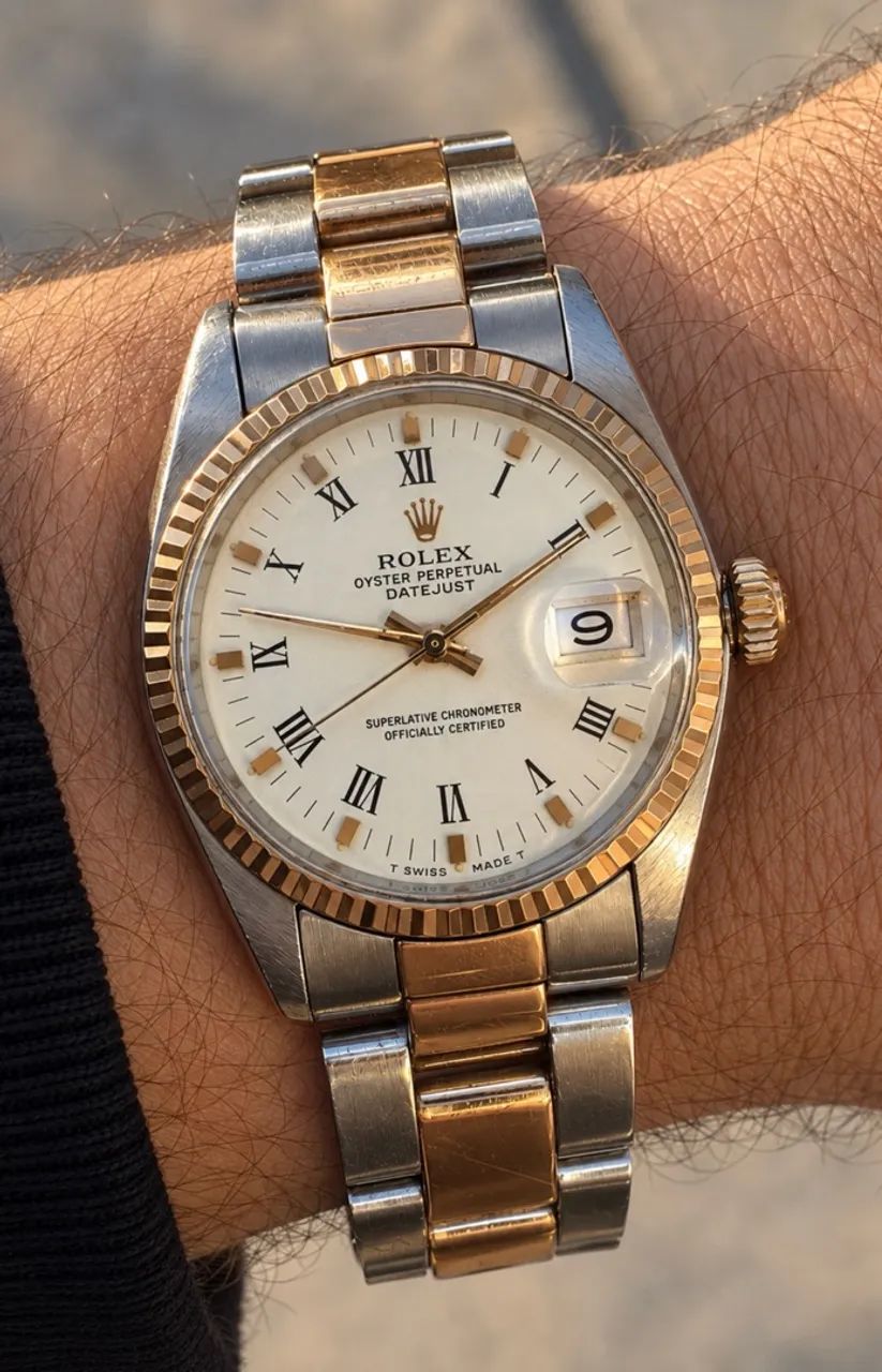 Relógio Rolex Aço e Ouro 31mm Original