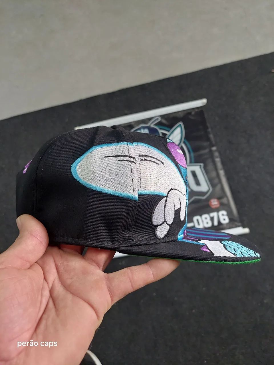 Boné Charlotte Hornets big logo - Foto 3