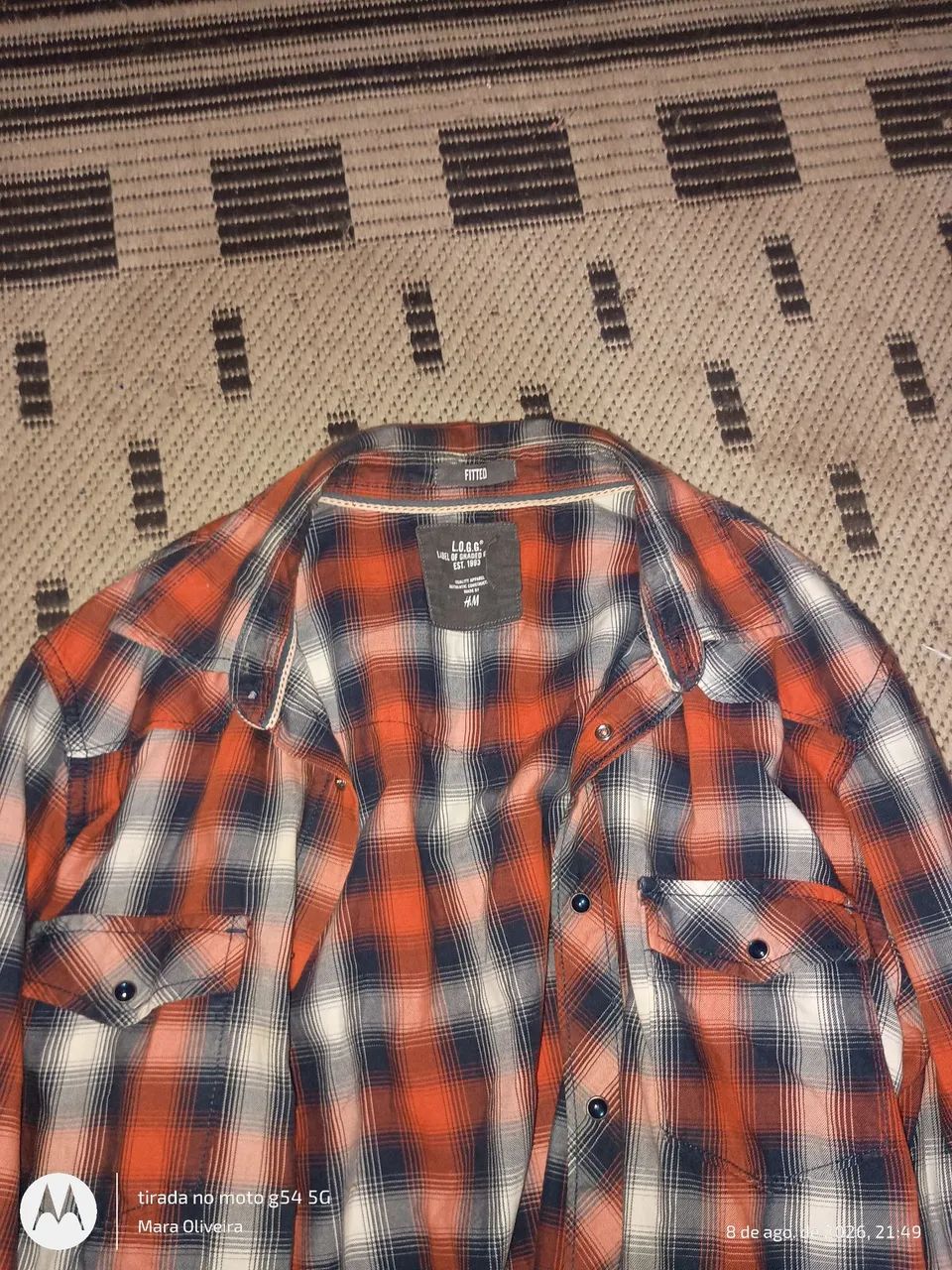 Camisa xadrez L.O.G.G - Foto 2