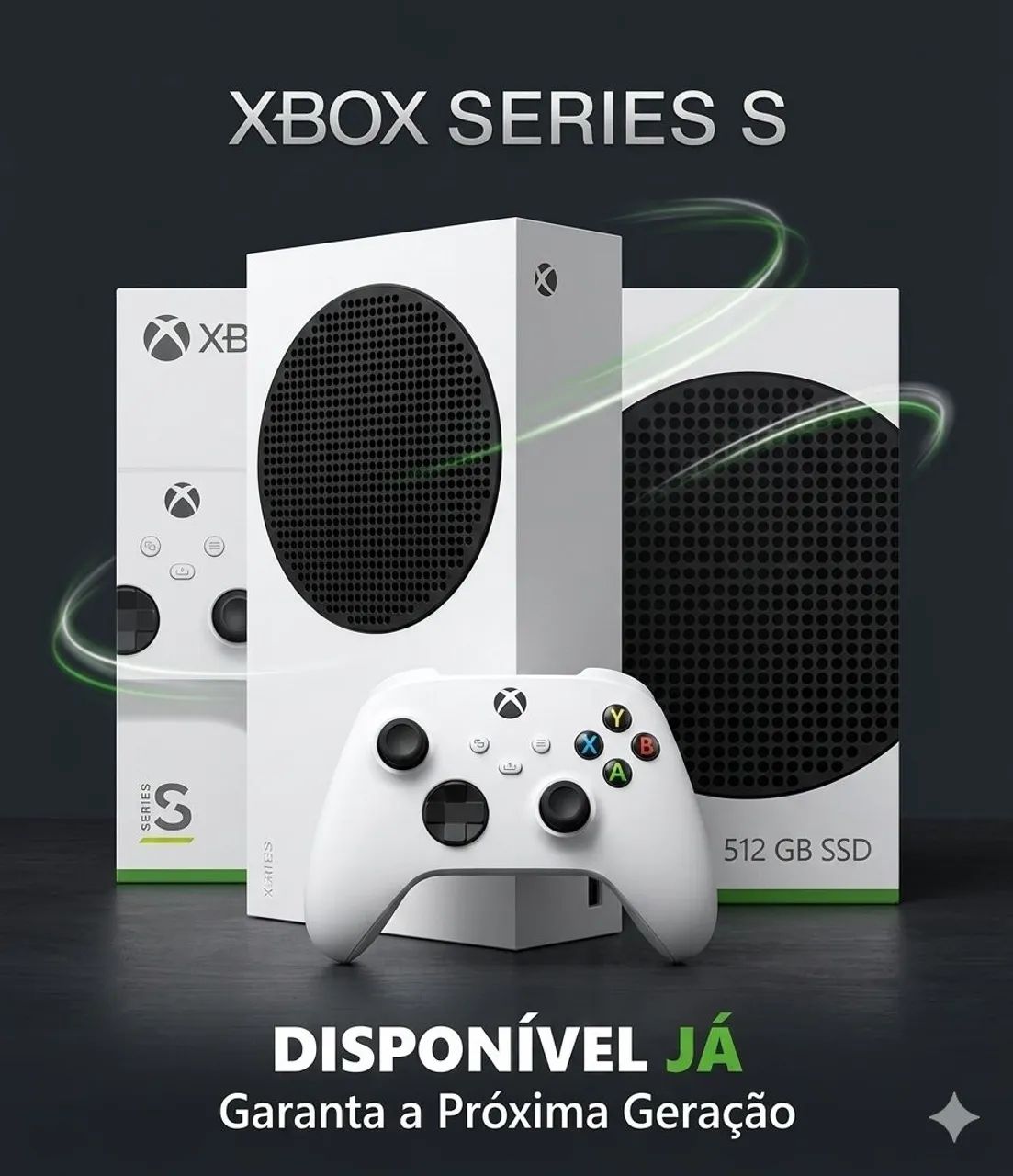 Xbox SÉRIES S / 512Gb (Console NOVO)