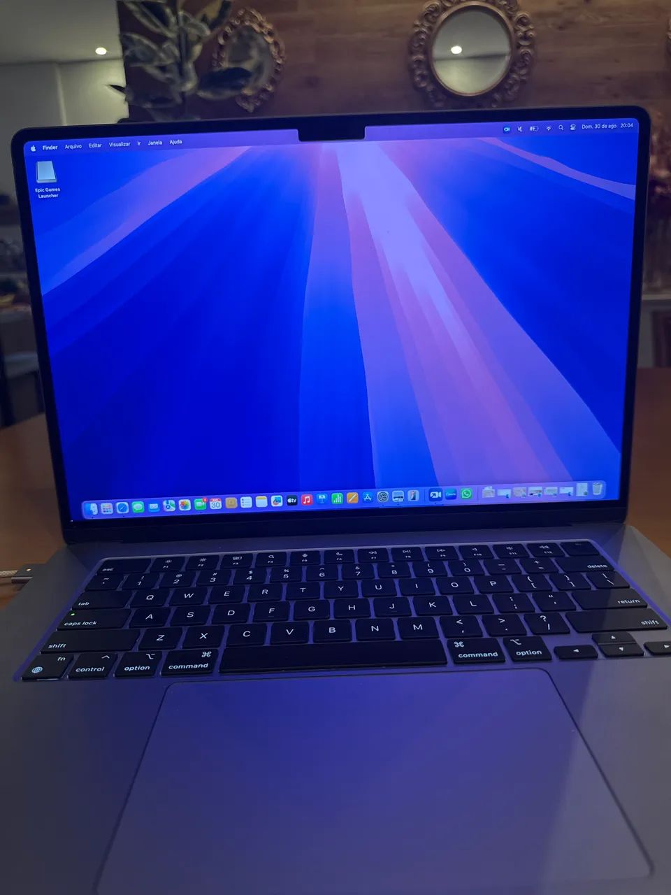 MacBook Air M3 16gb 512gb com Magic Mouse  - Foto 4