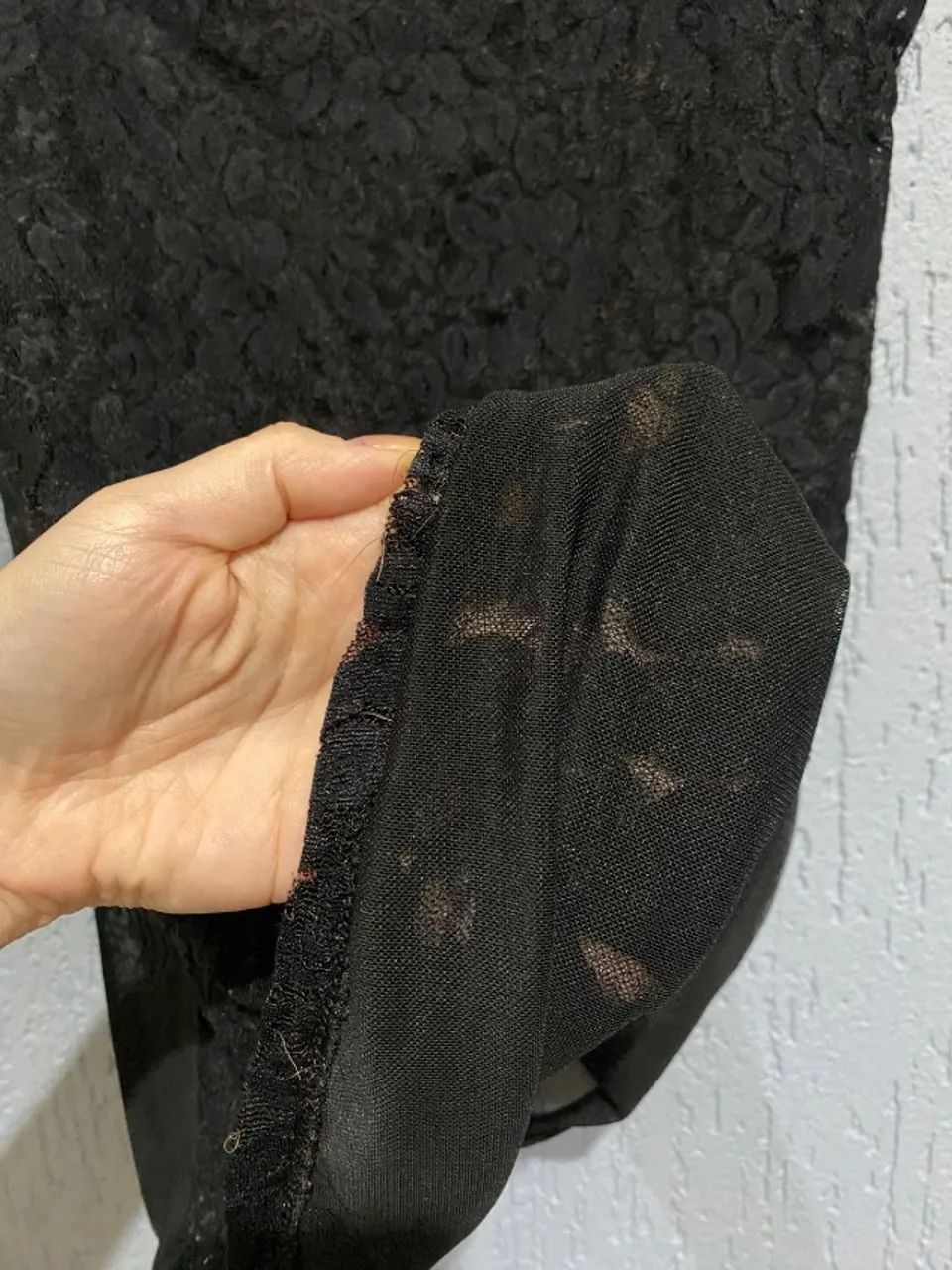 Blusinha de Tule Rendada  - Foto 2