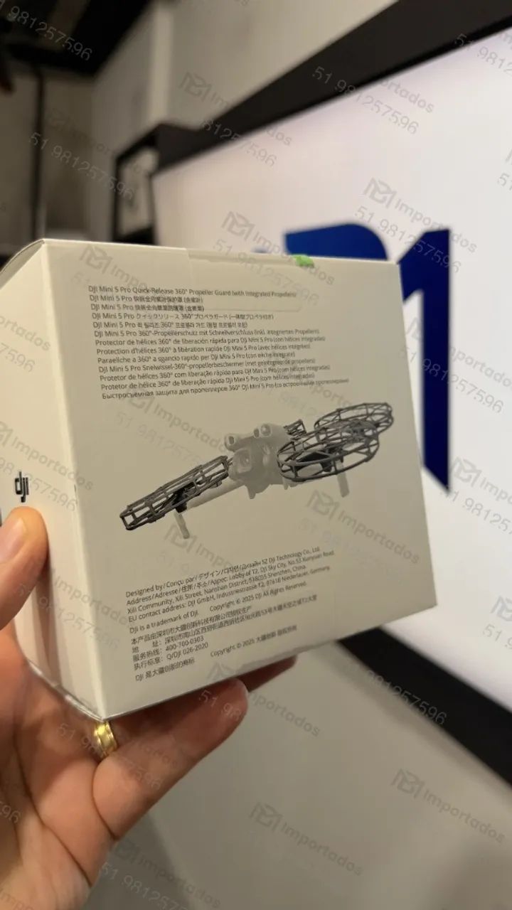 Protetores de hélices para DJI Mini 5 Pro - Original | Garantia de 1 ano | Loja física - Foto 5