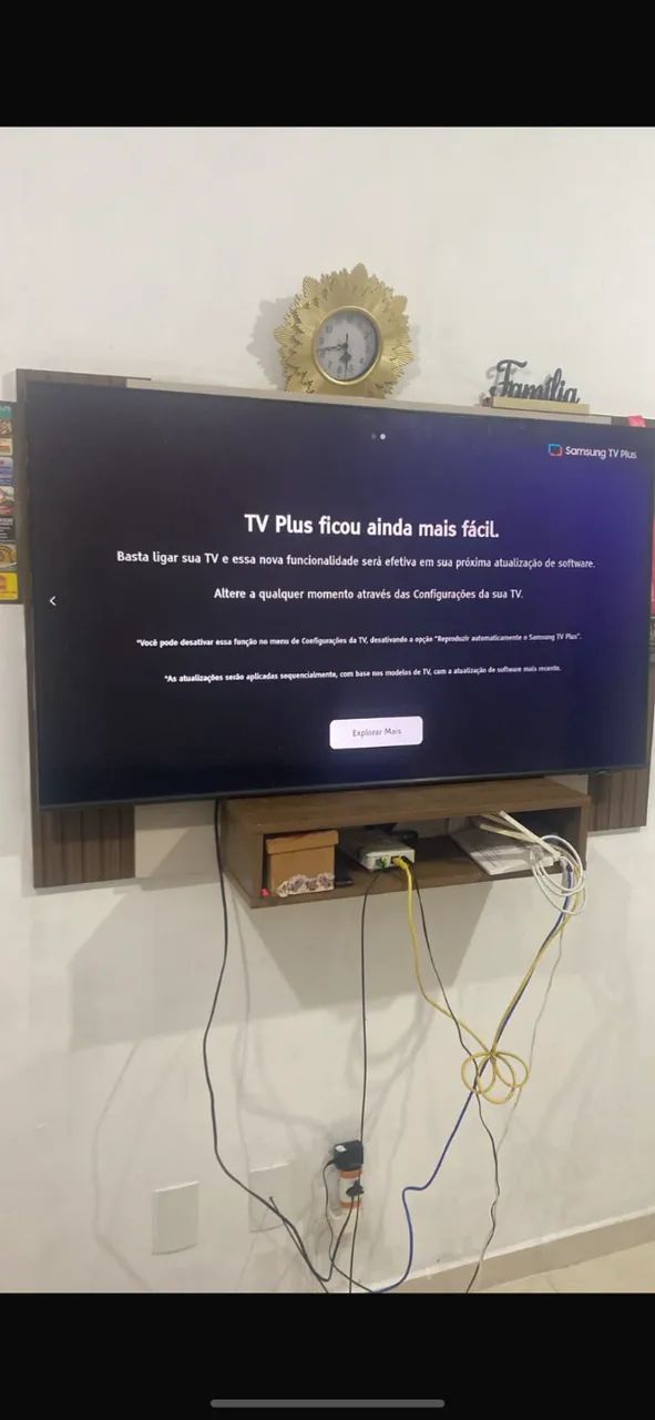 Televisão Samsung para retirar peças 