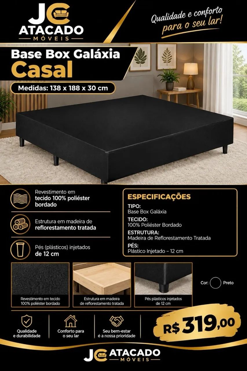Base Box Galáxia Casal