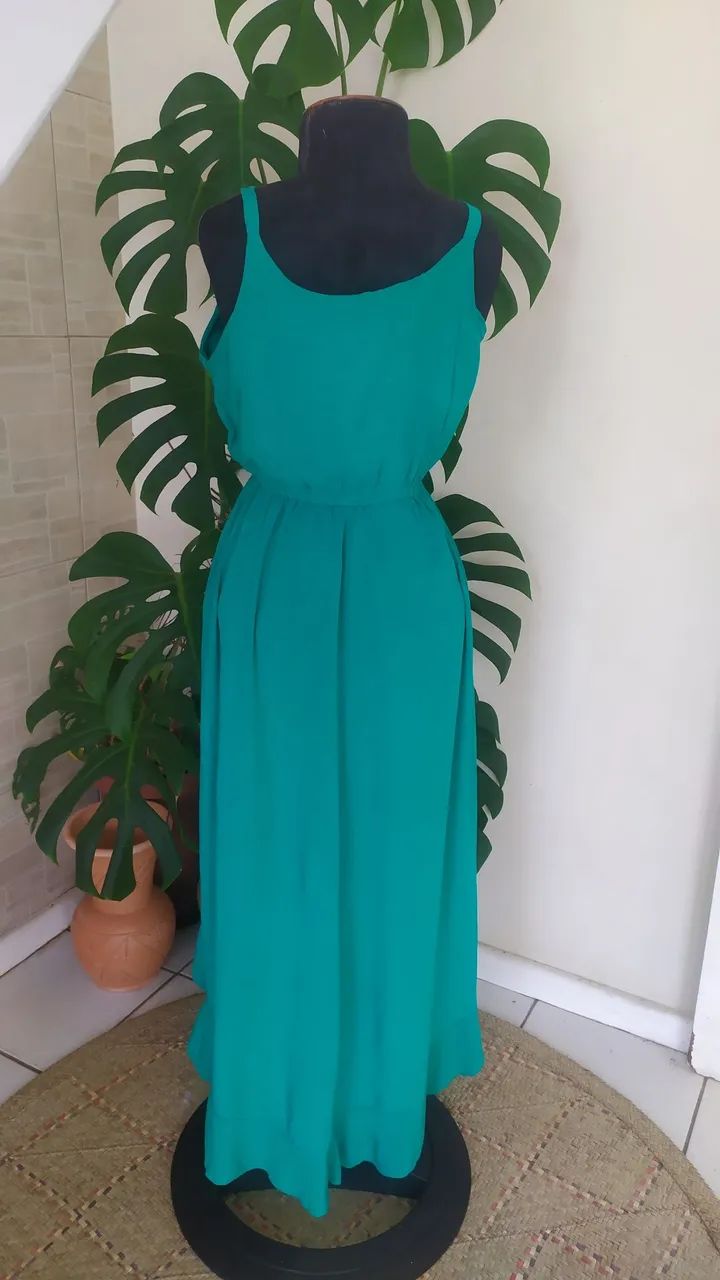 Vestido longo verde Tam P  - Foto 2