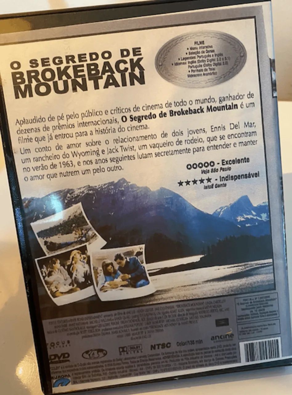o segredo de brokeback mountain - dvd - Foto 2