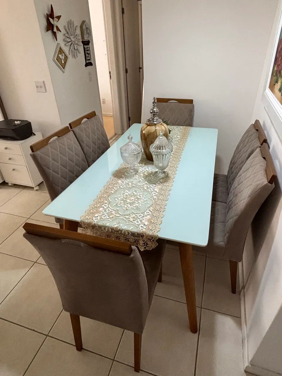 Vende-se elegante mesa de jantar - Foto 3