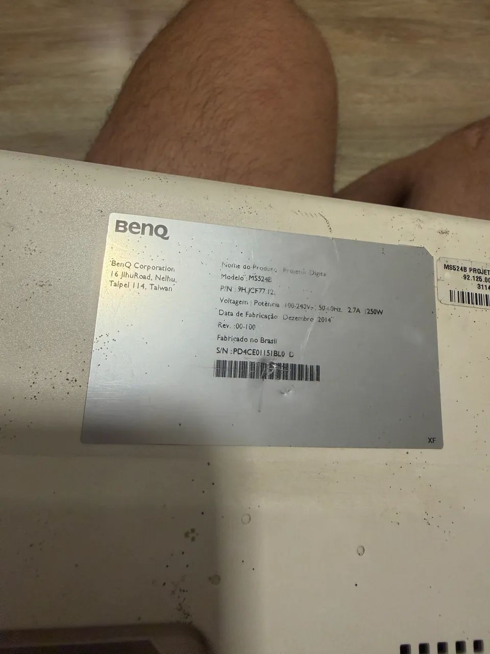 Projetor Benq MS524B  - Foto 2