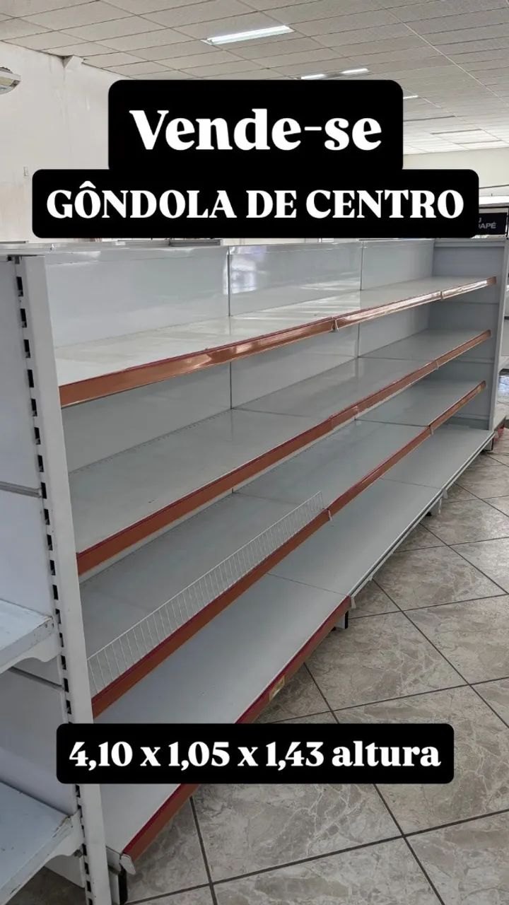 prateleiras gondolas - Foto 3