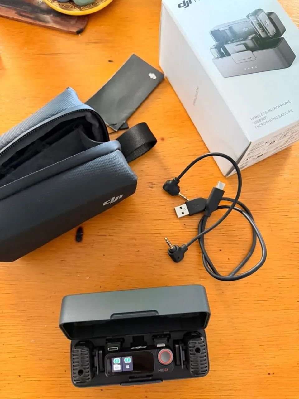 DJI Mic 2 Completo - 2 Microfones Sem Fio + Receptor | Excelente Estado - Foto 4