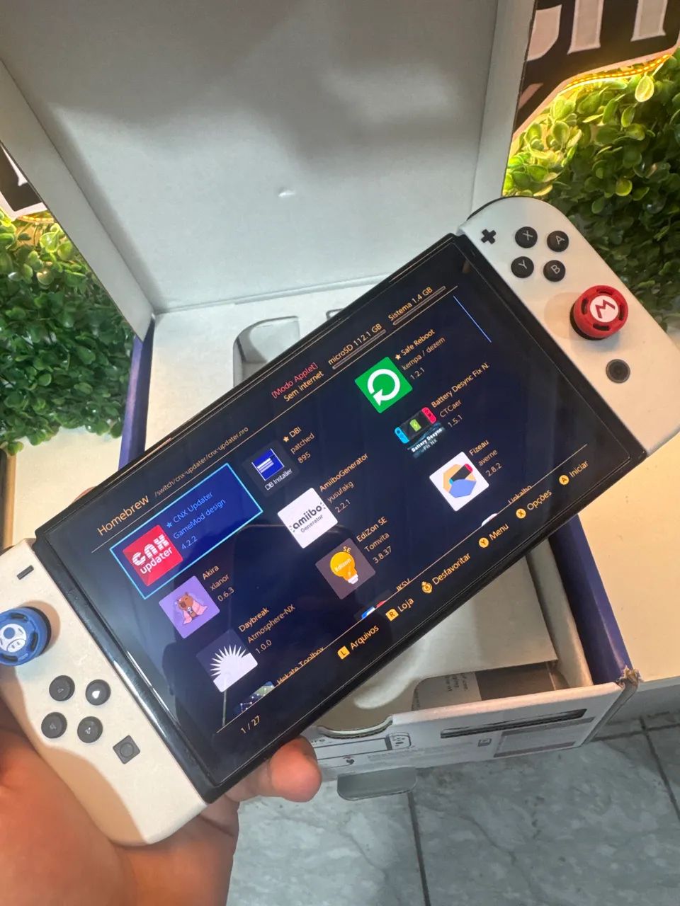N Switch oled desbloqueado  - Foto 3