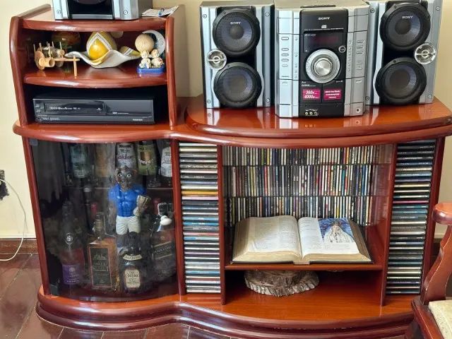 Rack mogno super conservado - Foto 2