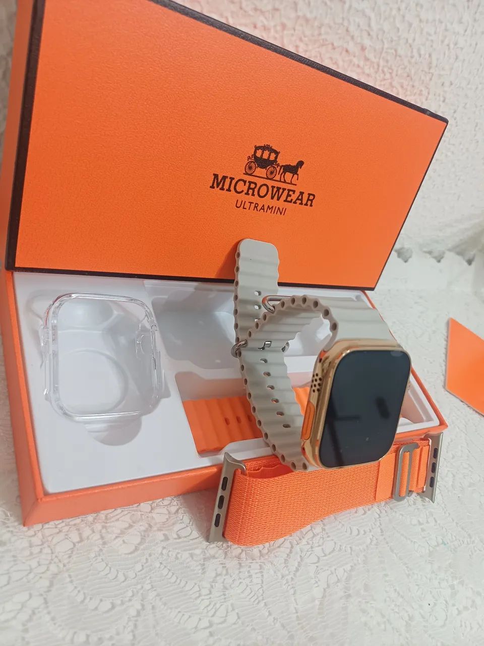 Smartwatch ultra com pulseira Extra  - Foto 3