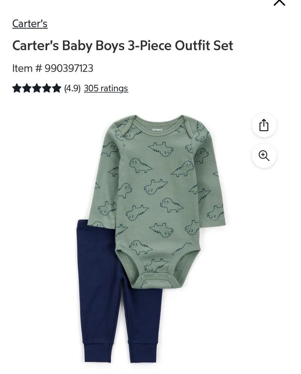 Roupas Originais Carters - Novas | Pronta Entrega - Foto 5