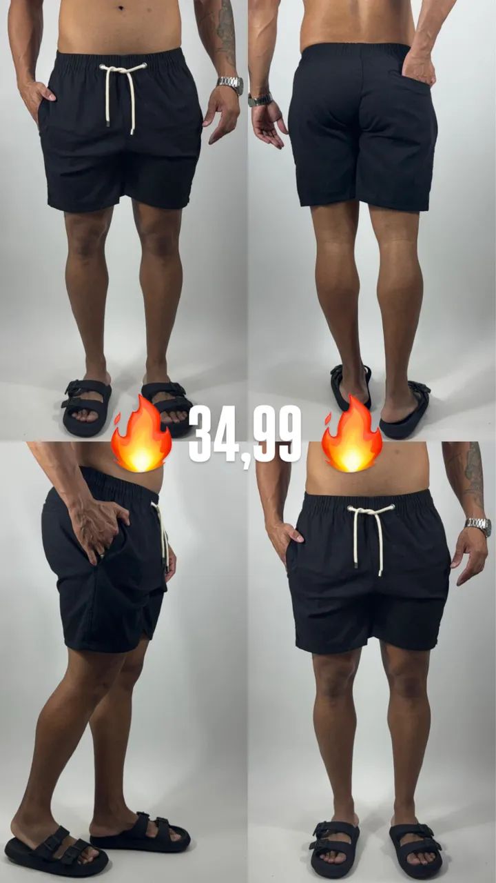 SHORT DE LINHO  - Foto 3