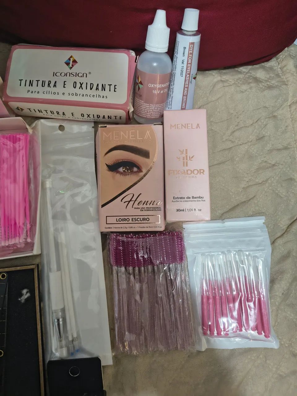 KIT PROFISSIONAL DE SOBRANCELHAS E CÍLIOS  - Foto 2