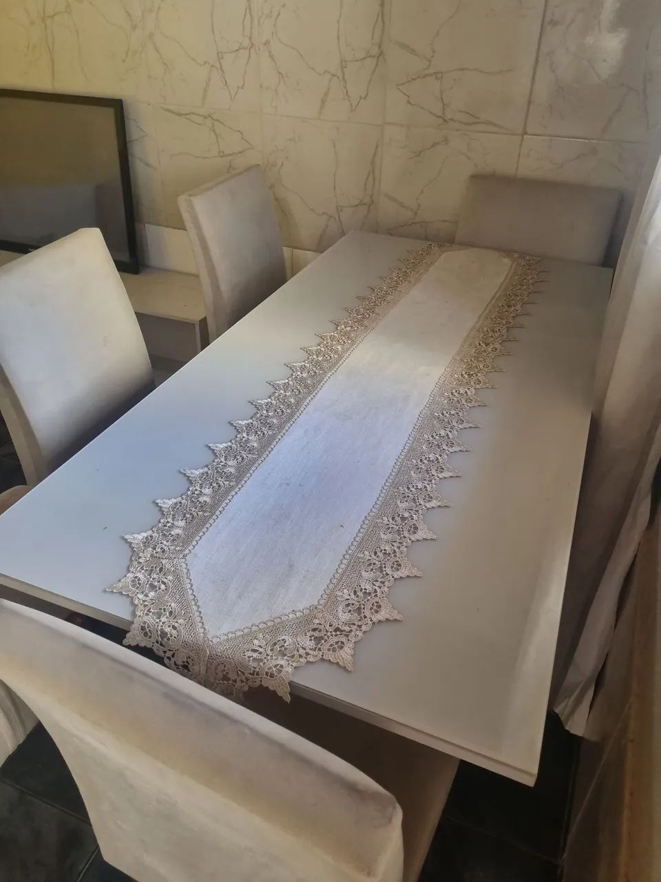Mesa de Jantar com 6 Cadeiras - Excelente Estado - Foto 2