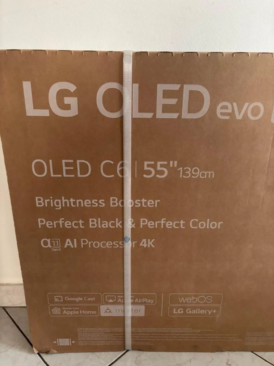 Smart TV LG OLED evo AI 4K C6 55 polegadas 2026 - Foto 2