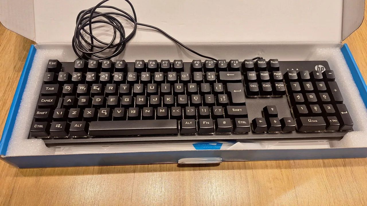 Teclado com Rgb HP - Foto 3