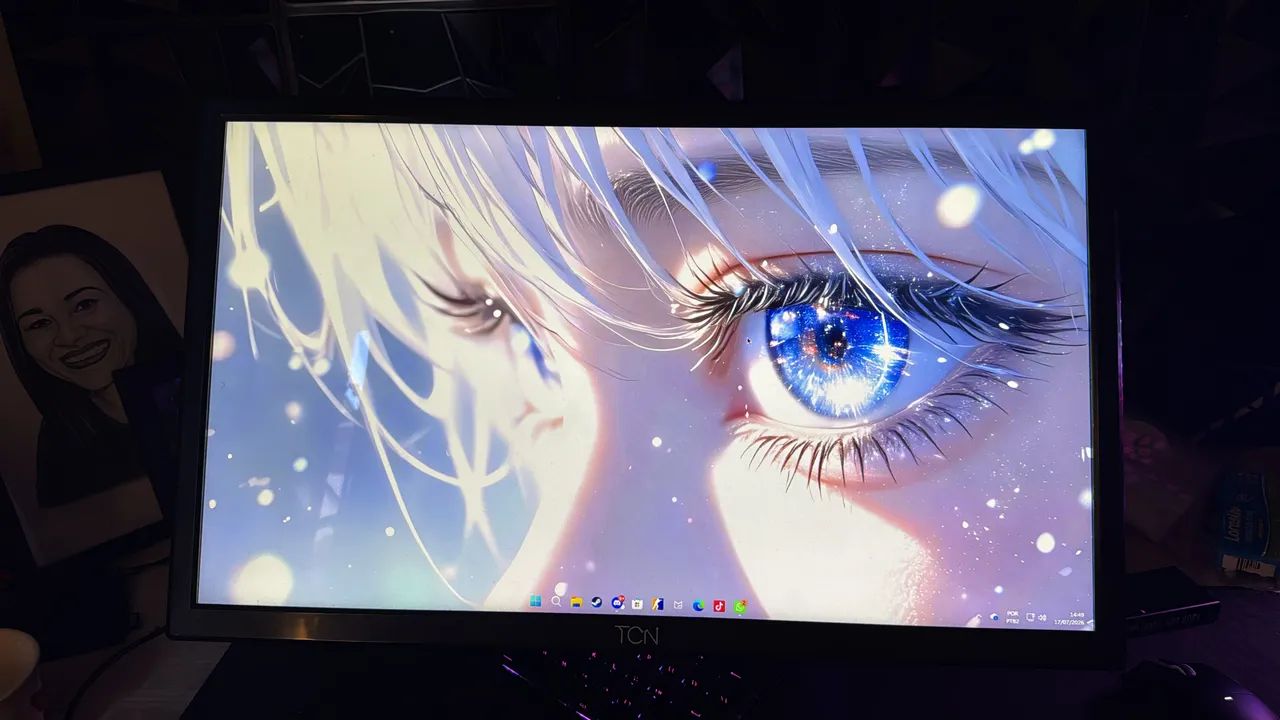 monitor tcn 27 polegadas 75hz - Foto 2