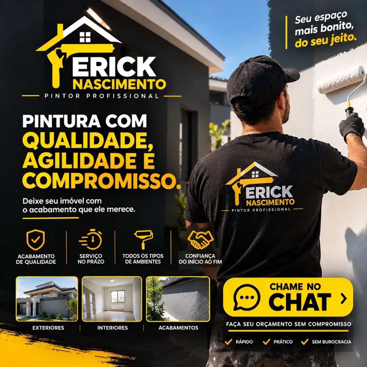 Pintor Profissional | Pintura Residencial e Comercial