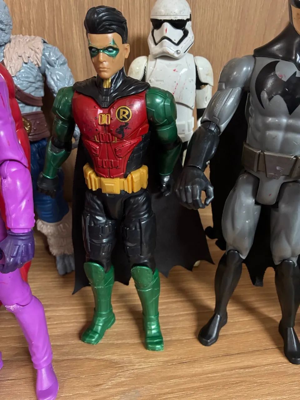 Bonecos Liga da Justiça e Universo DC 15cm - Foto 5