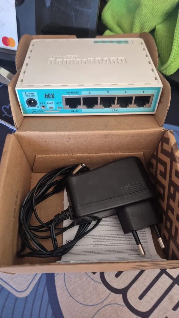  Par de mikrotik routerboard rb 750gr3 hex - Foto 2