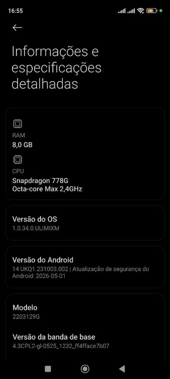 Vendo ou troco xiaomi 12 lite - Foto 3