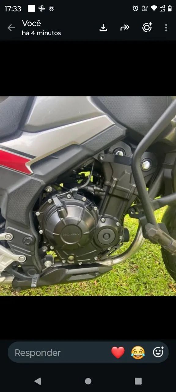 Honda CB 500x estado de zero - Foto 4