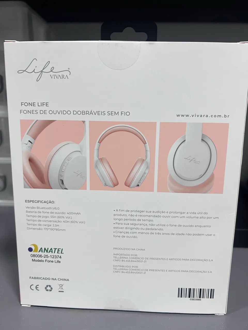 Vivara HeadPhone Bluetooth Novo - Foto 2