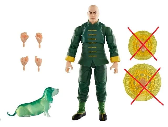 Wong & Bats -Marvel Legends (Sem Mão C/Efects) - Foto 2