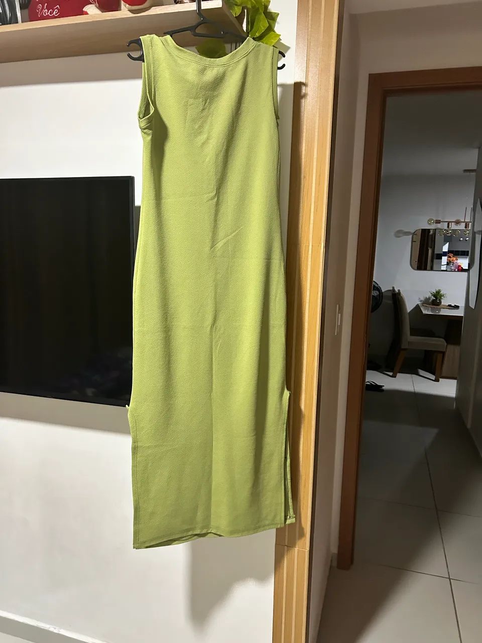 Vestido verde mídi - Foto 2