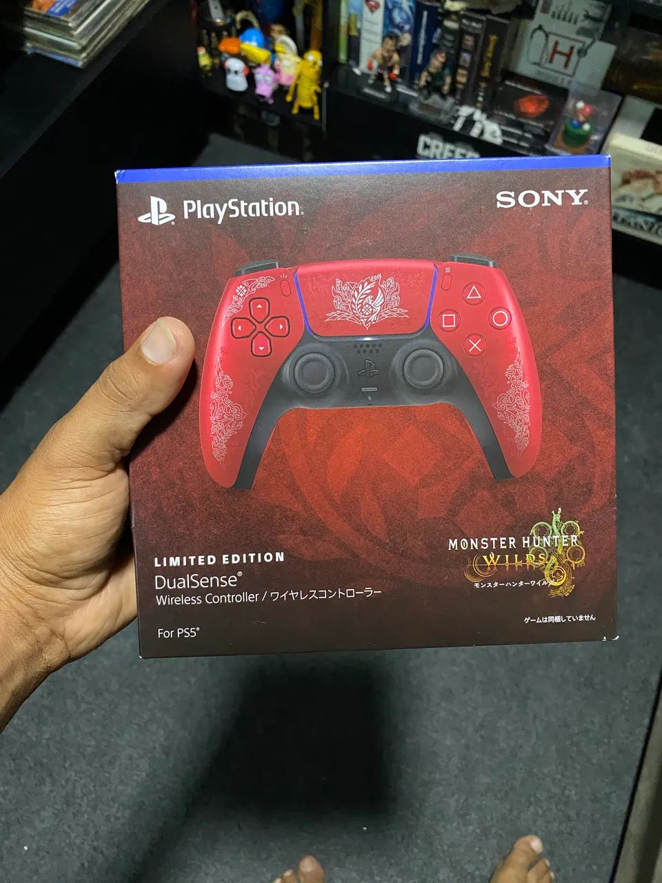 Controle Dualsense Monster Hunter Wilds