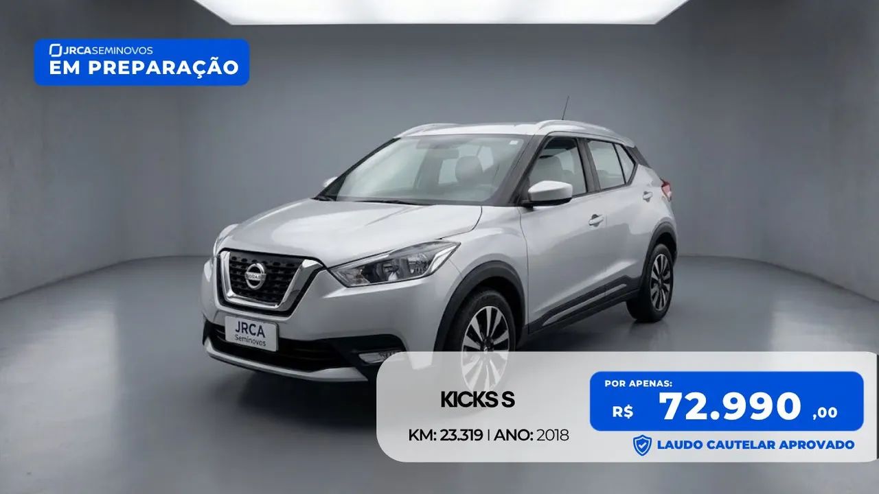 Nissan Kicks KICKS S 1.6 16V Flex 5p Aut. 2018
